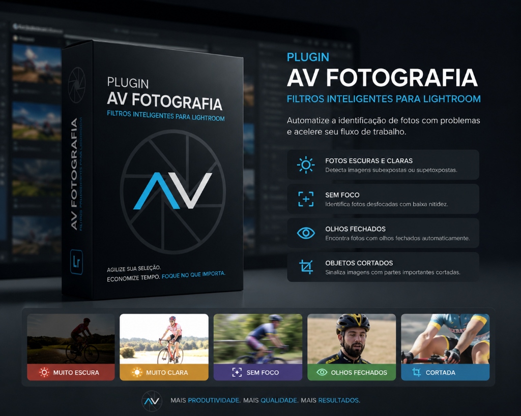 Plugin AV Fotografia - Filtros Inteligentes para Lightroom