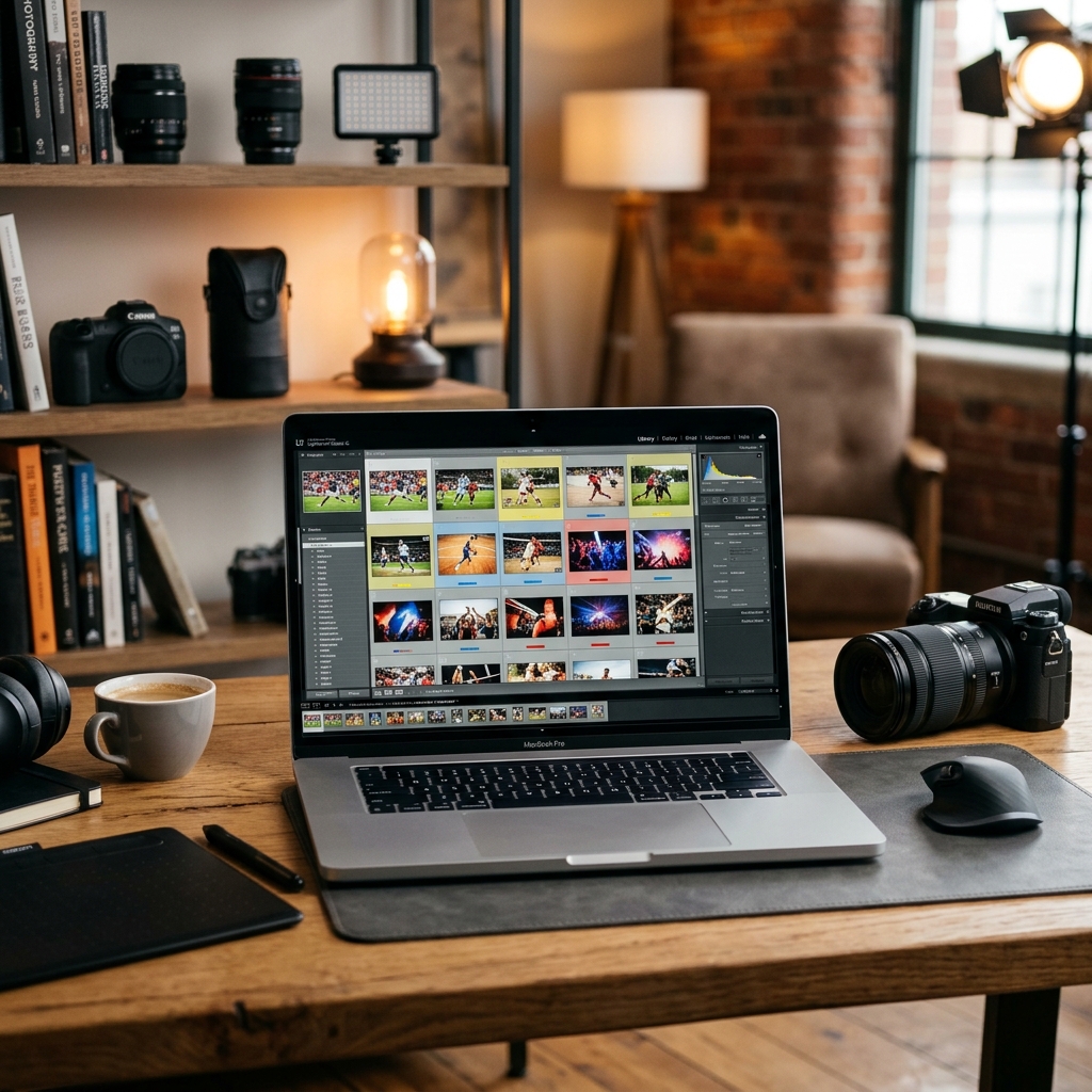Lightroom Classic Mockup Workspace